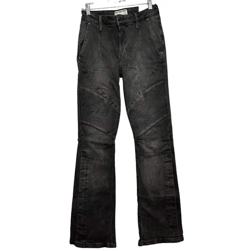 Free People We The Free women’s NWT’s Vector modo mid-rise flare jeans. Size 25